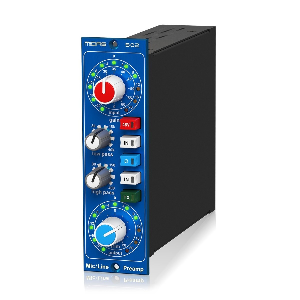 Midas 502 V2 Microphone Preamplifier Module