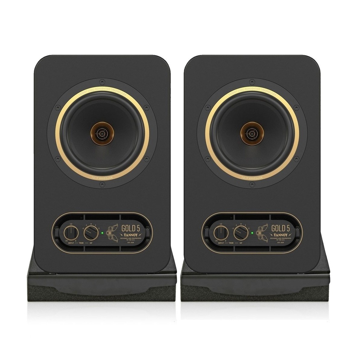 Tannoy GOLD 5 5'' Active Monitor Speakers with Isolation Pads