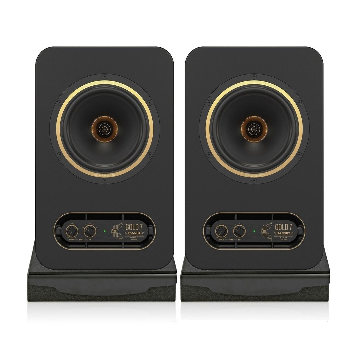 Tannoy GOLD 7 7'' Active Monitor Speakers with Isolation Pads