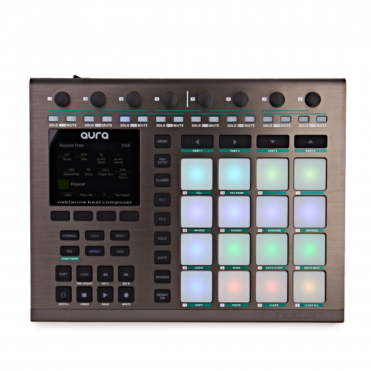 Nektar Aura Beat Composer Pad Controller