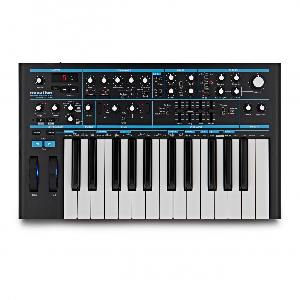 Novation Bass Station II Analog Synthesizer