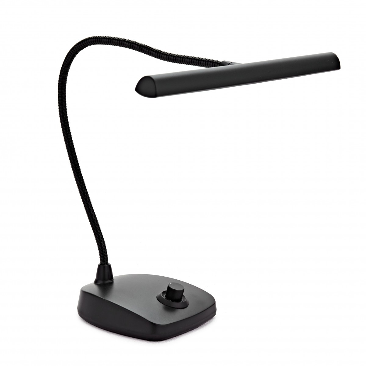 K&M 12298 LED Piano Lamp, Black, UK Plug