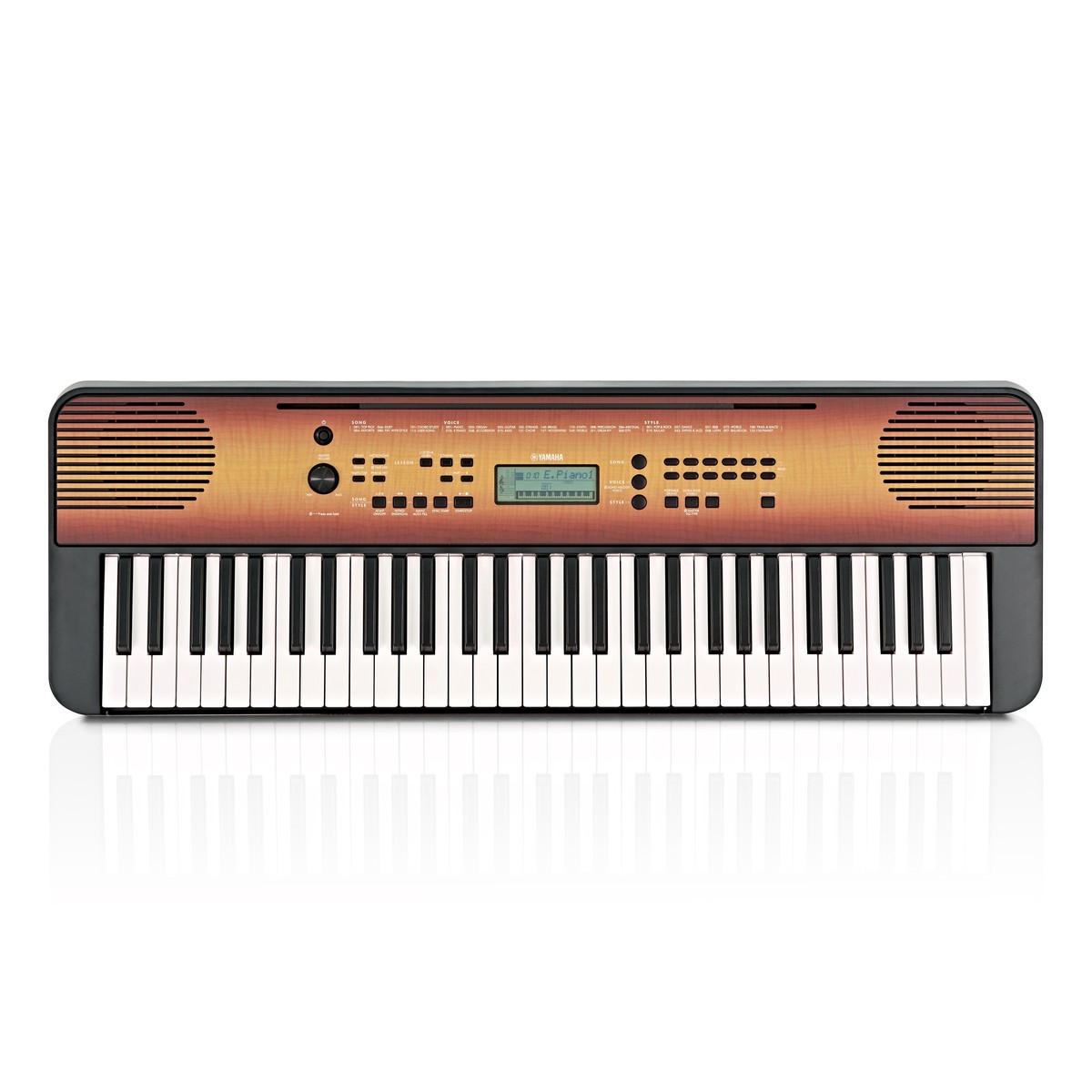 Yamaha PSR E360 Portable Keyboard, Maple