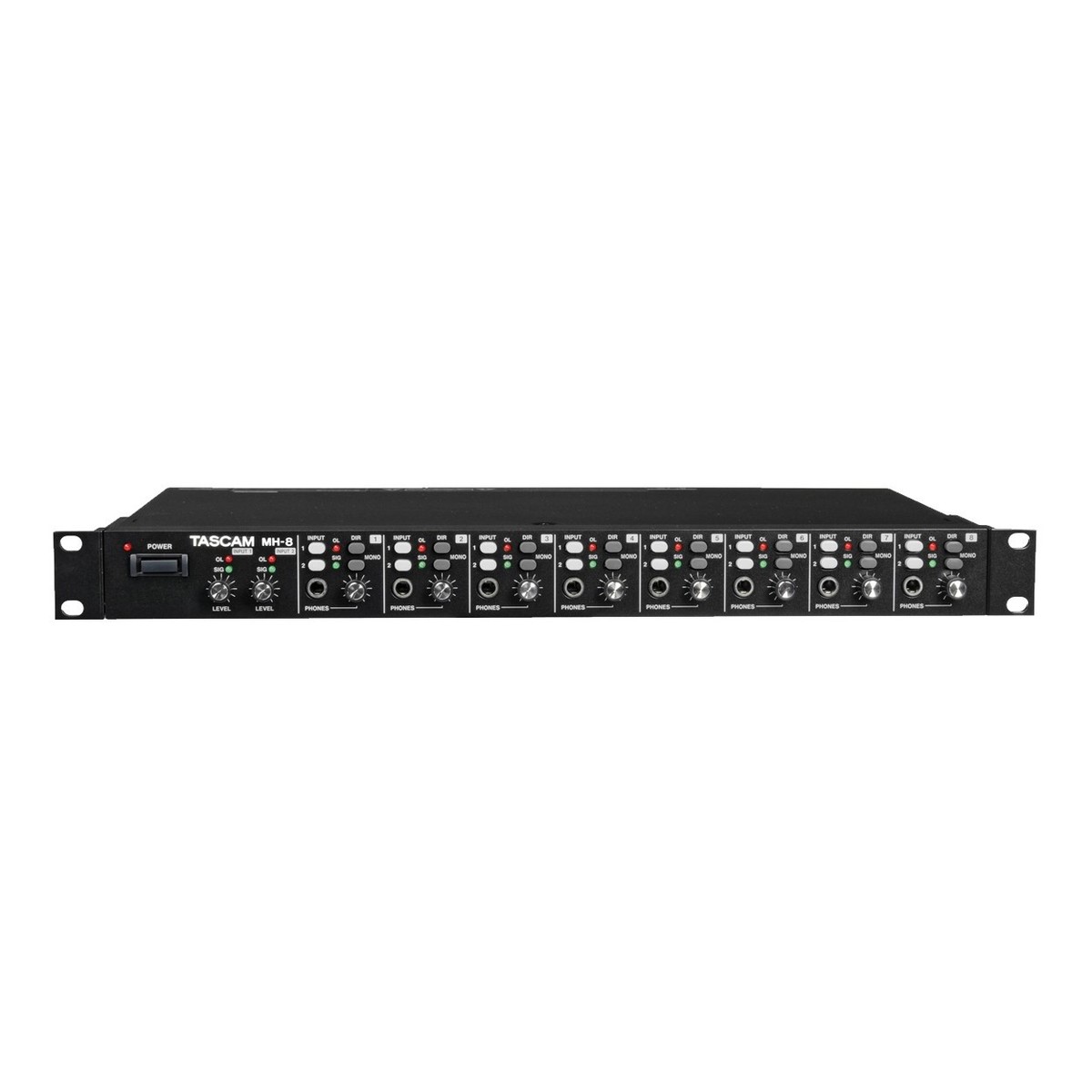 Tascam MH-8 8 Channel Headphone Mixer