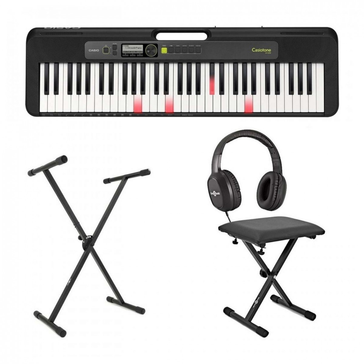 Casio LK S250 Portable Keyboard Package