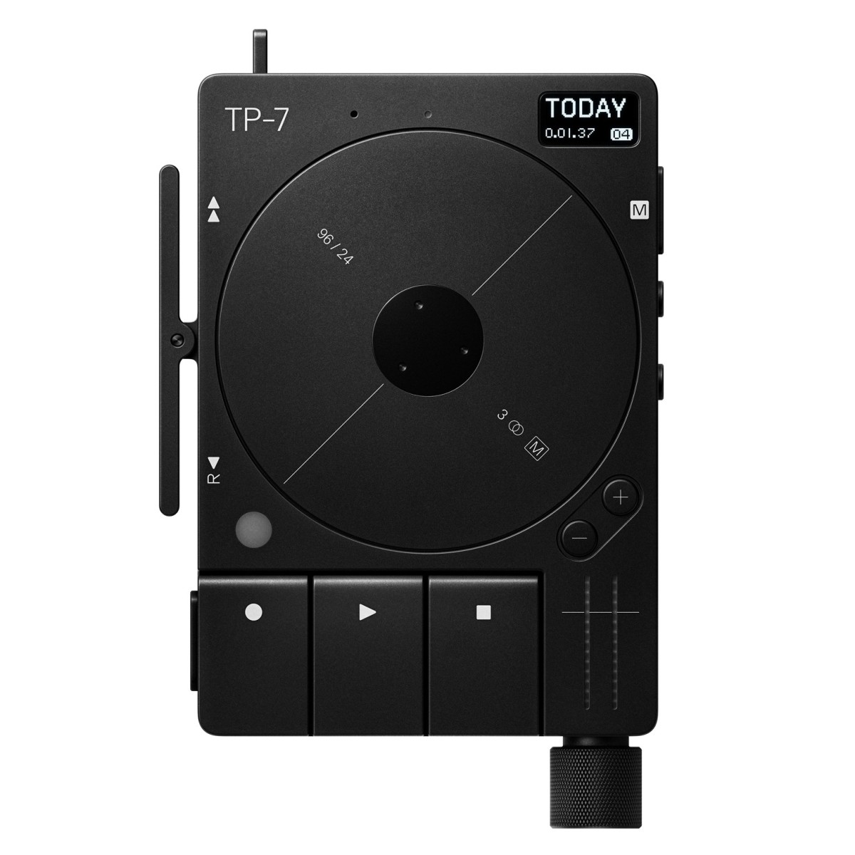 Teenage Engineering TP-7 Field Recorder, Black