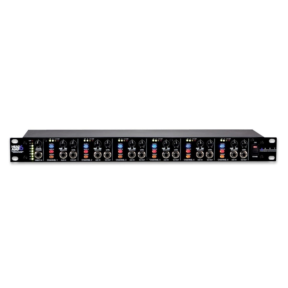 ART HeadAmp 6 Pro Six Channel Stereo Headphone Amplifier