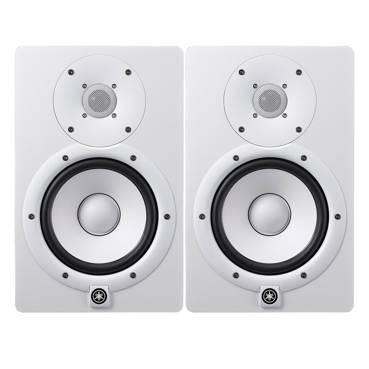 Yamaha HS7W Studio Monitors Pair, White
