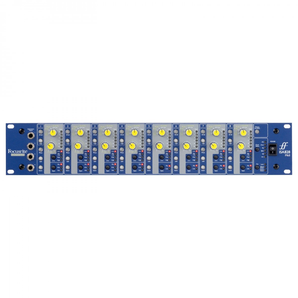 Focusrite ISA828 Mk II, 8 Channel Pre-Amp