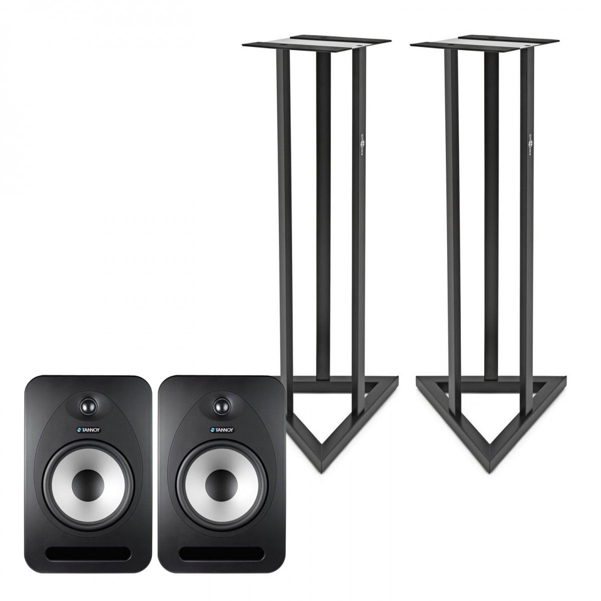 Tannoy Reveal 802 Studio Monitors, with Stands