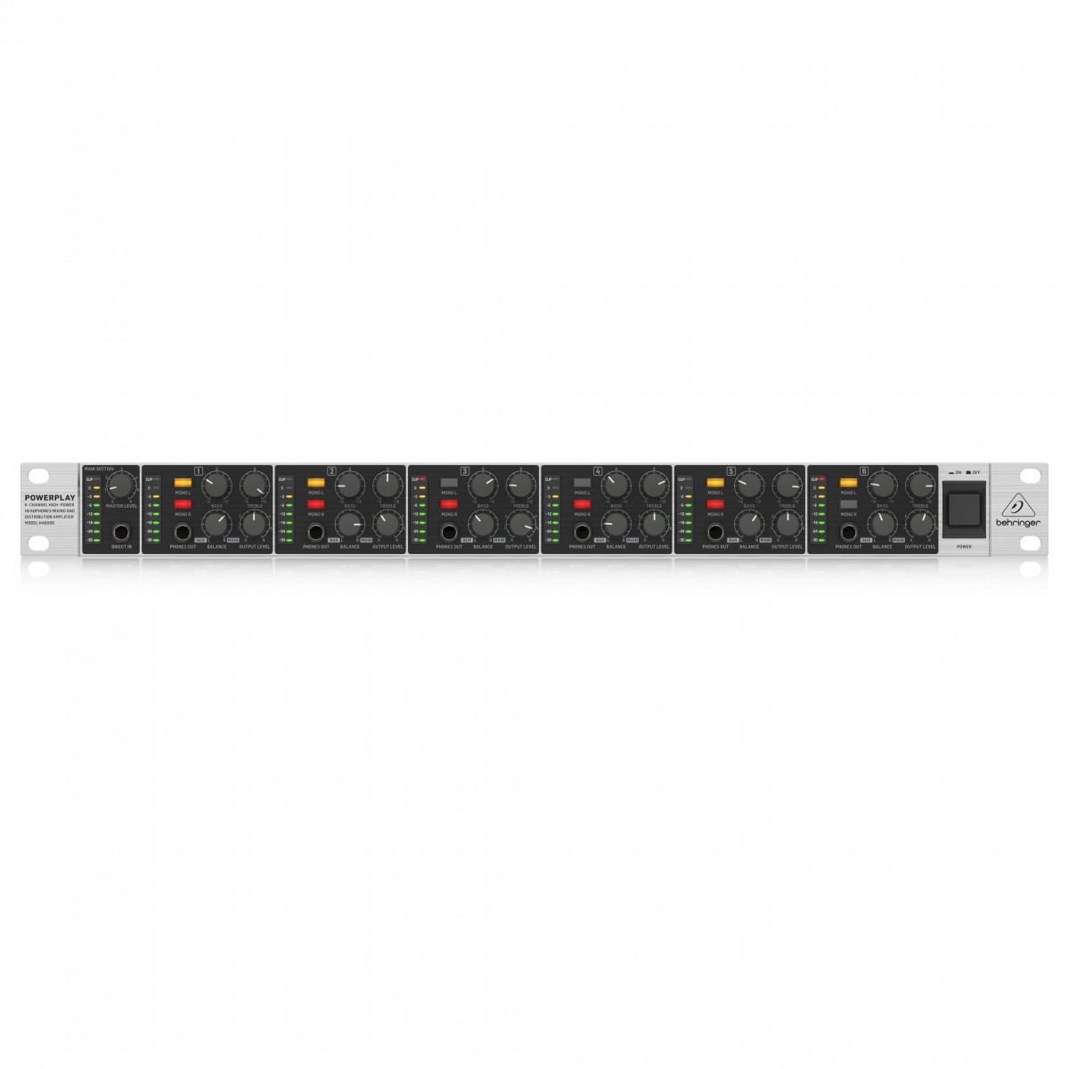 Behringer HA6000 6-Channel Headphone Amplifier