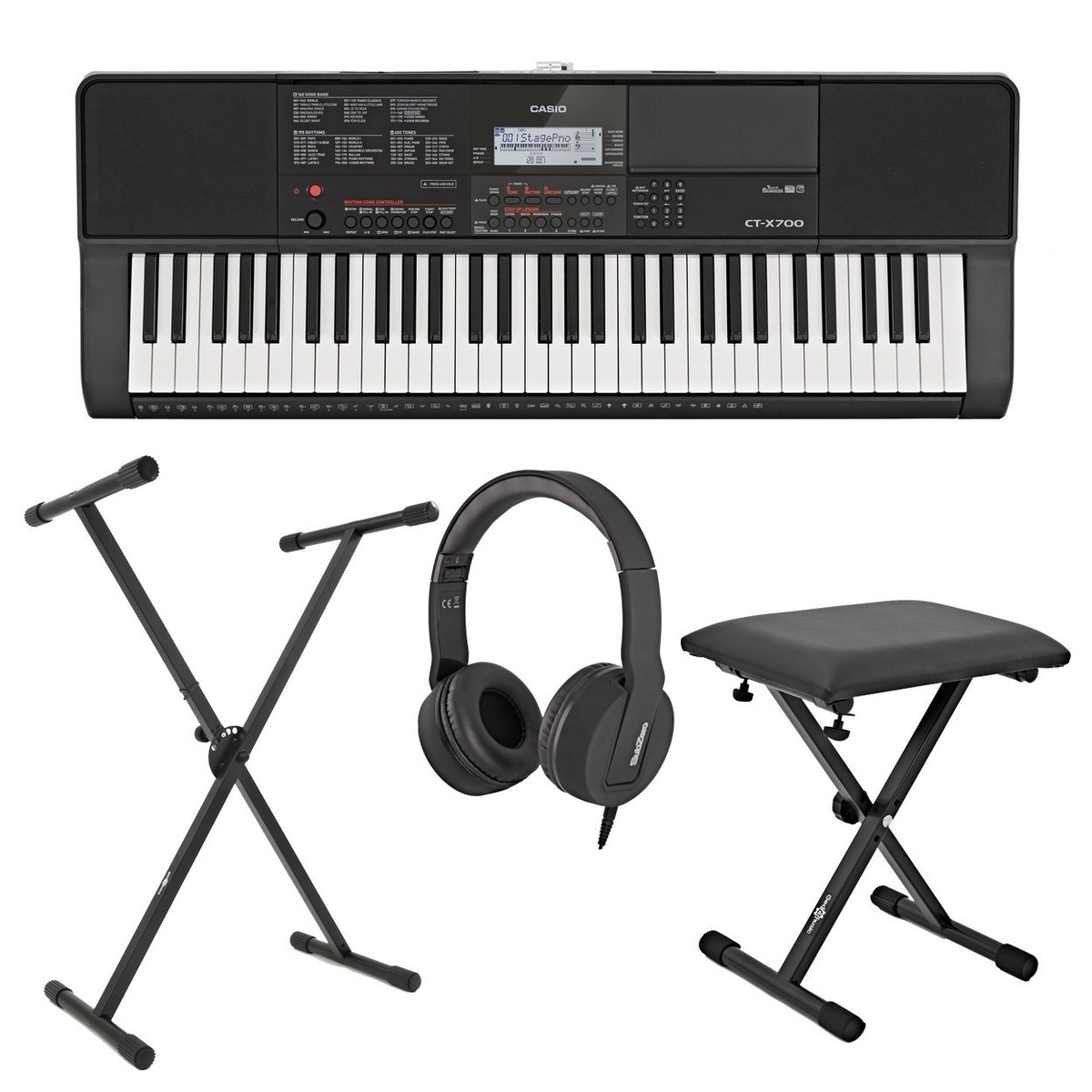 Casio CT X700 Portable Keyboard Package