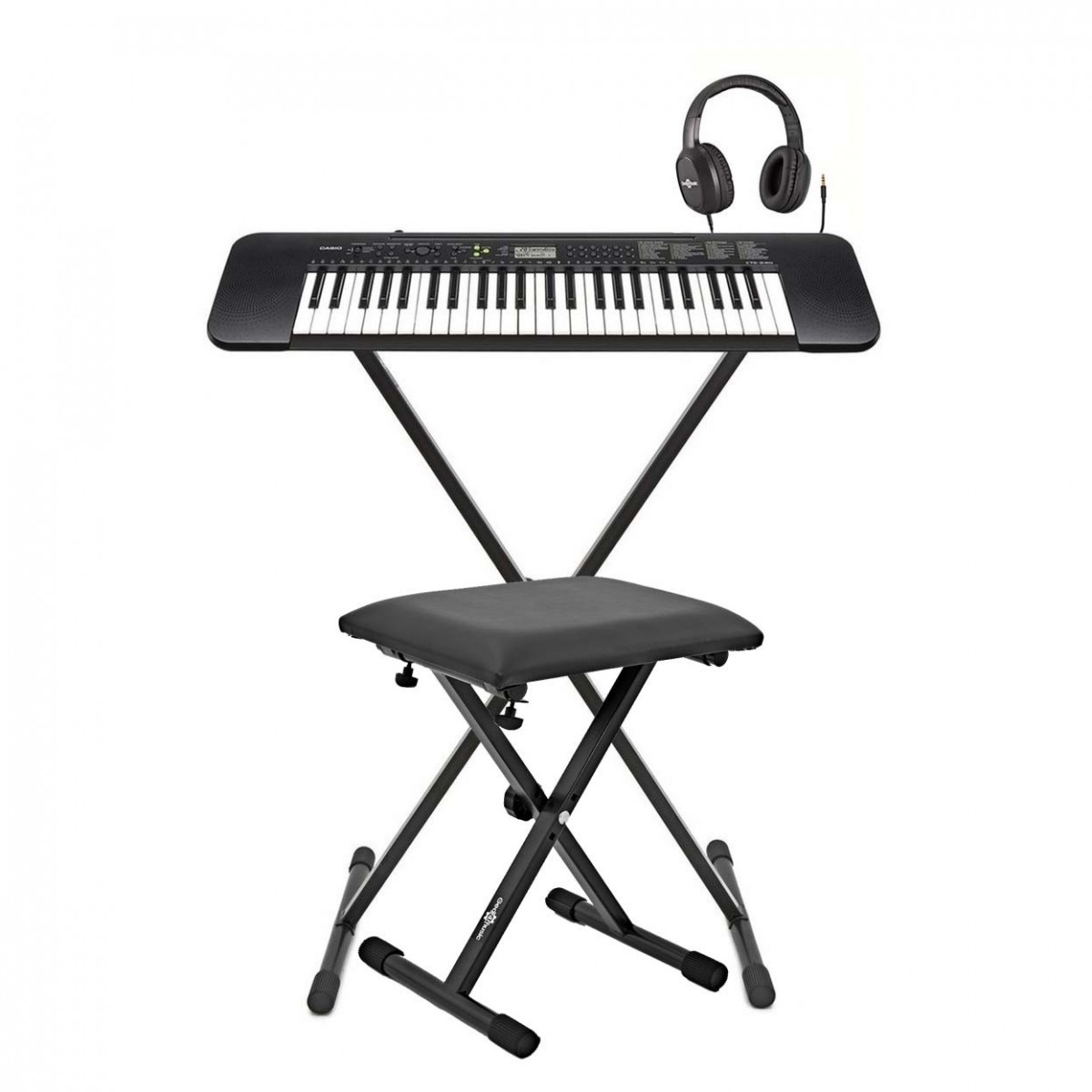Casio CTK 240 Portable Keyboard 49 Key Package