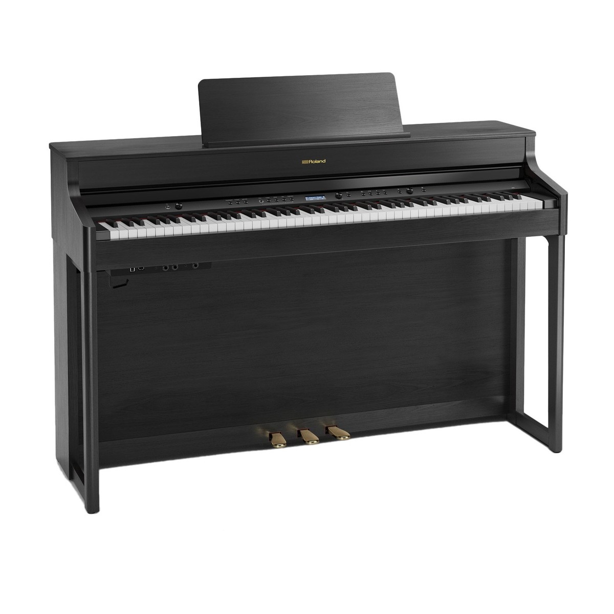 Roland HP702 Digital Piano, Charcoal Black