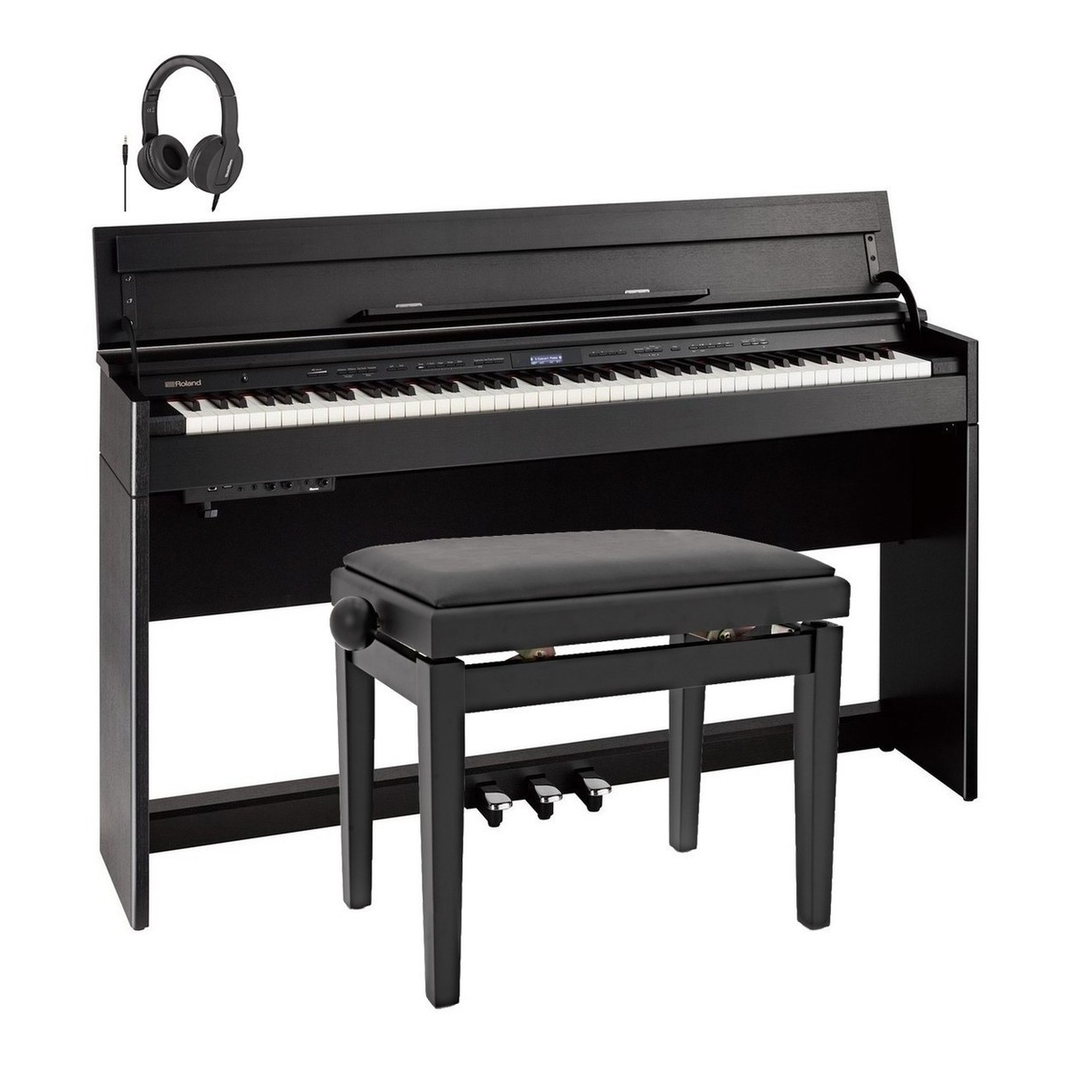 Roland DP603 Digital Piano Package, Contemporary Black