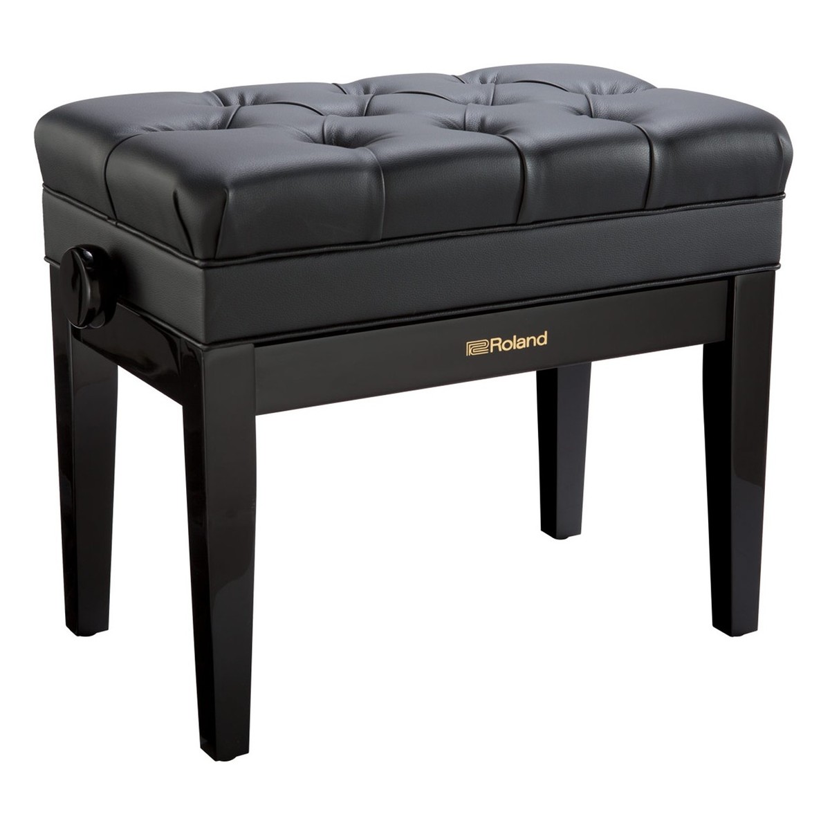 Roland RPB-500PE Piano Bench, Polished Ebony