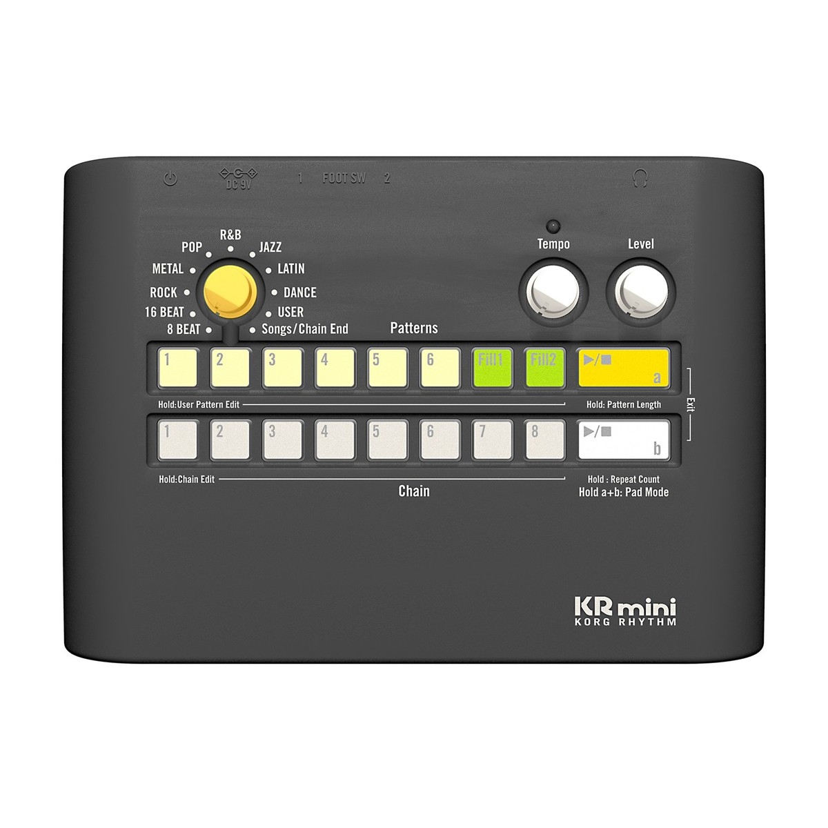 Korg KR mini Korg Rhythm Compact Drum Machine