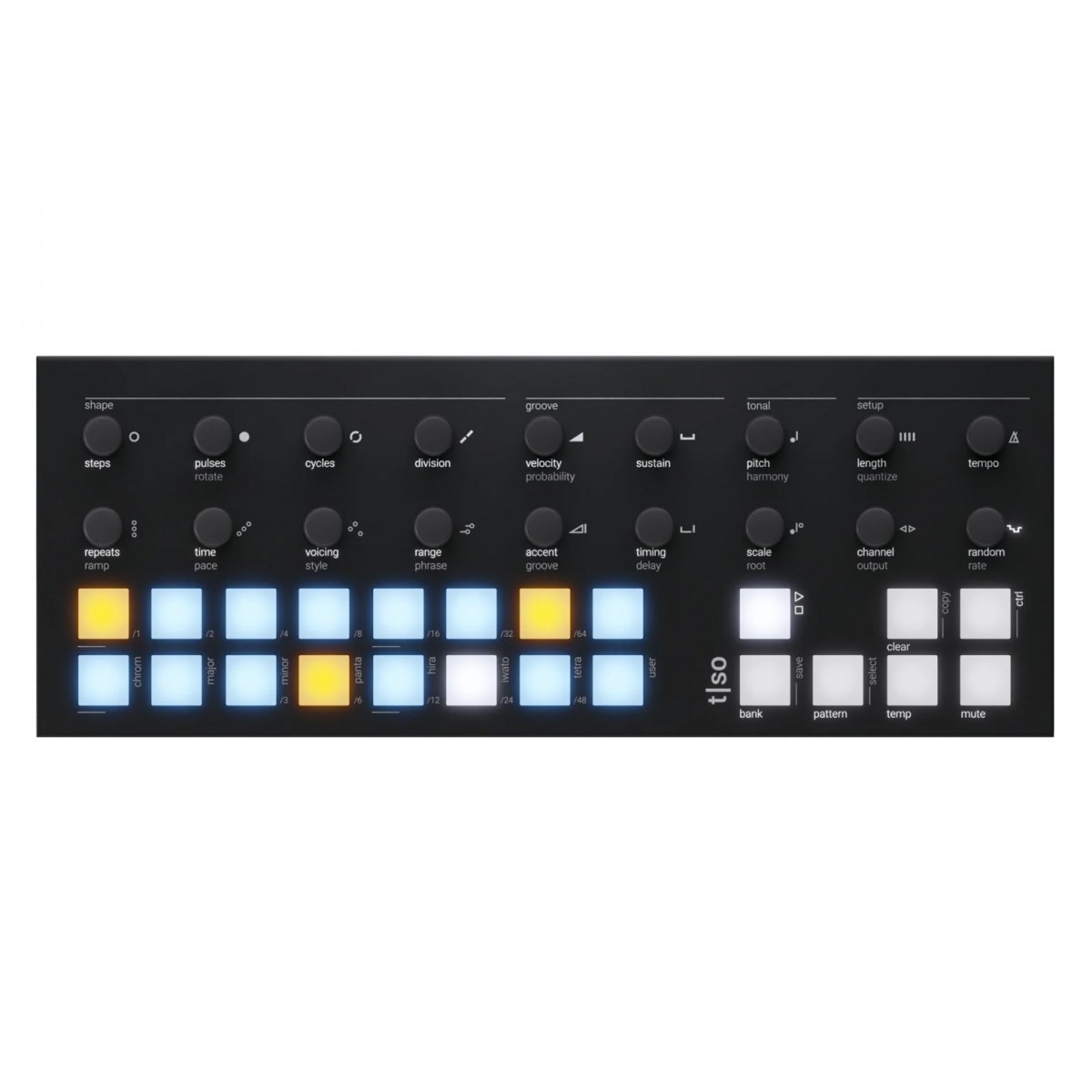Torso Electronics T1 Algorithmic Sequencer, Black