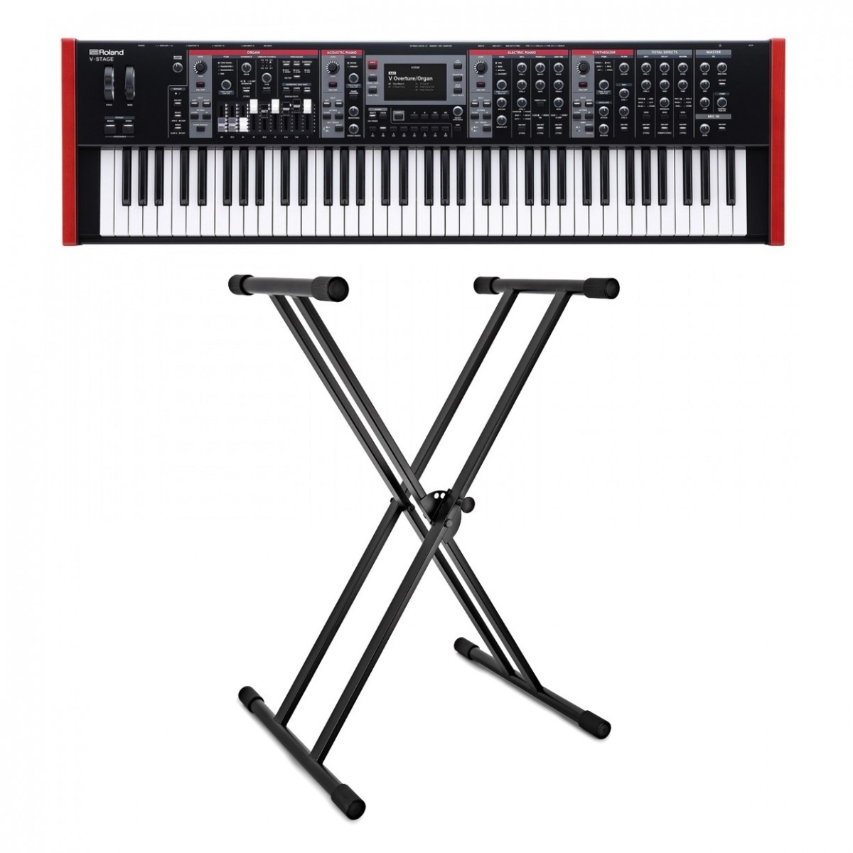Roland V-Stage 76 Stage Keyboard with X Frame Stand