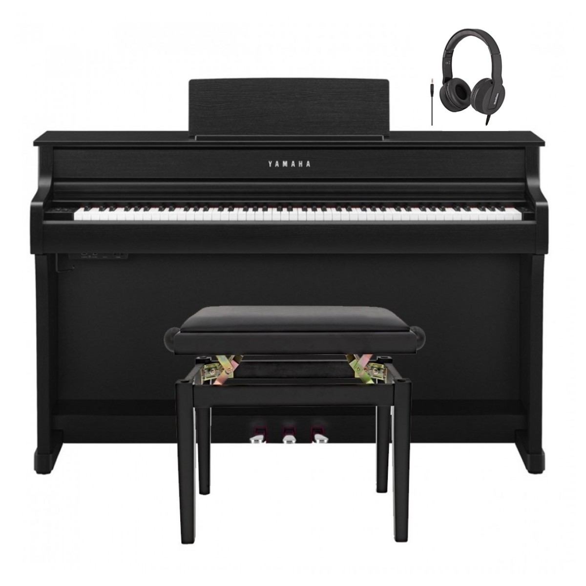 Yamaha CLP 835 Digital Piano Package, Satin Black