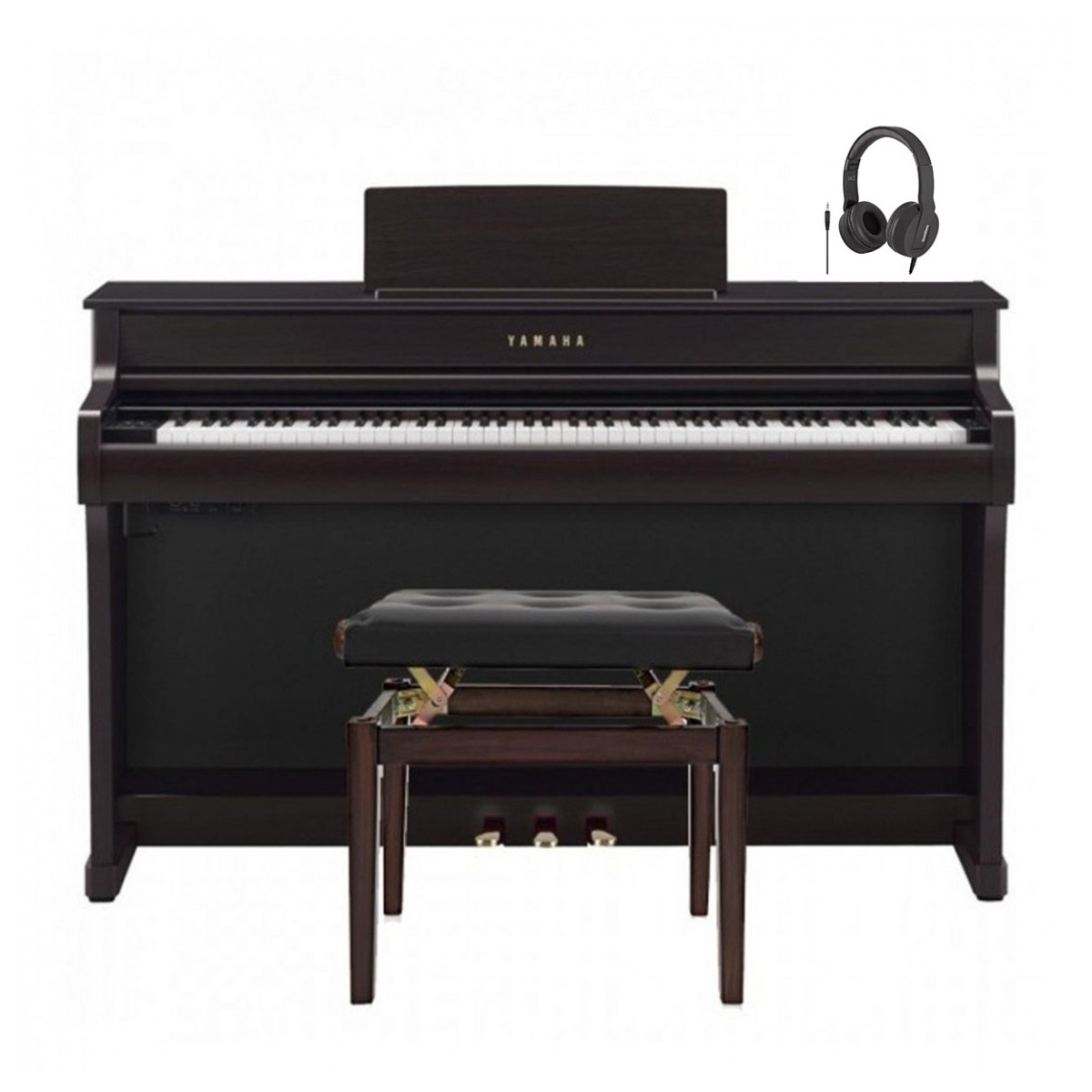 Yamaha CLP 835 Digital Piano Package, Rosewood