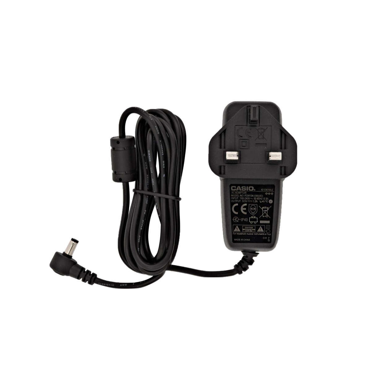 Casio AD-E95100L Power Supply, UK Plug