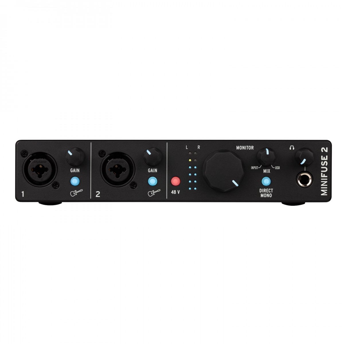 Arturia MiniFuse 2 USB Audio Interface, Black