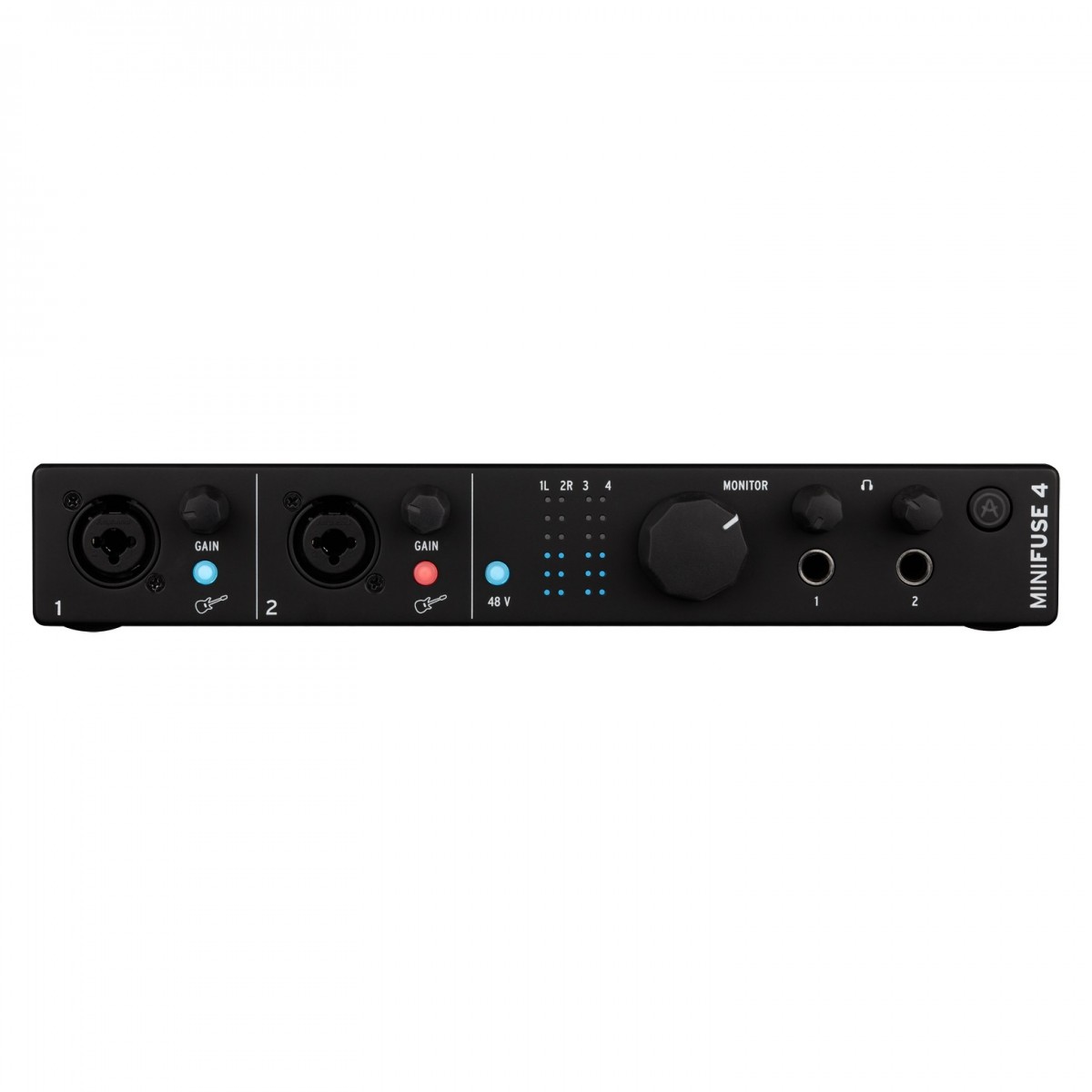 Arturia MiniFuse 4 USB Audio Interface, Black