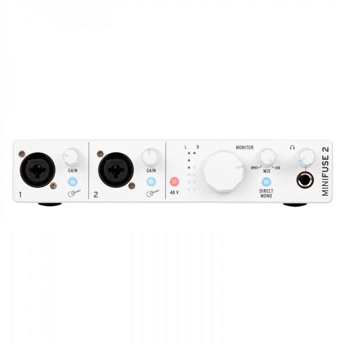 Arturia MiniFuse 2 USB Audio Interface, White