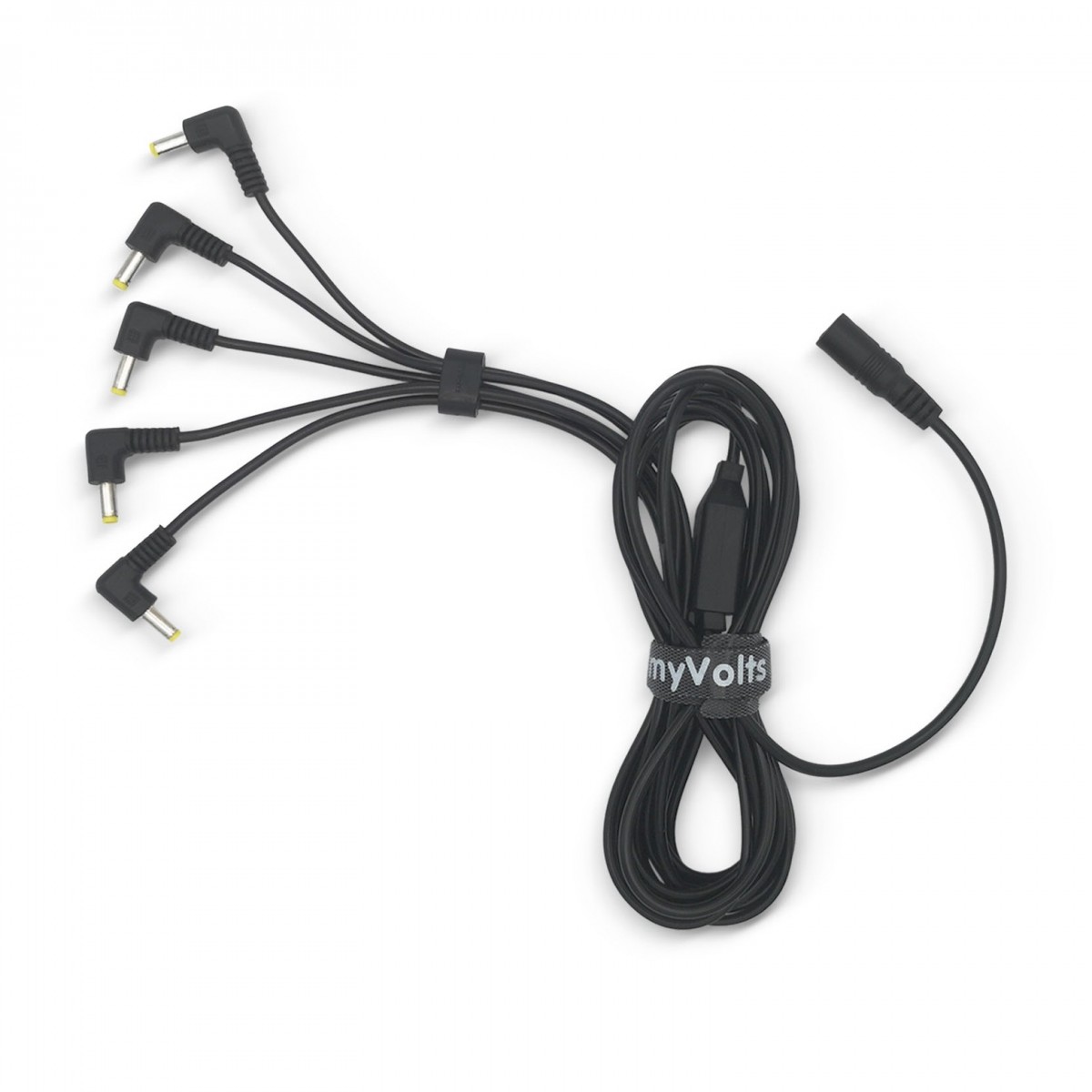 MyVolts 5-Way Power Splitter Cable for Korg Volca, Black