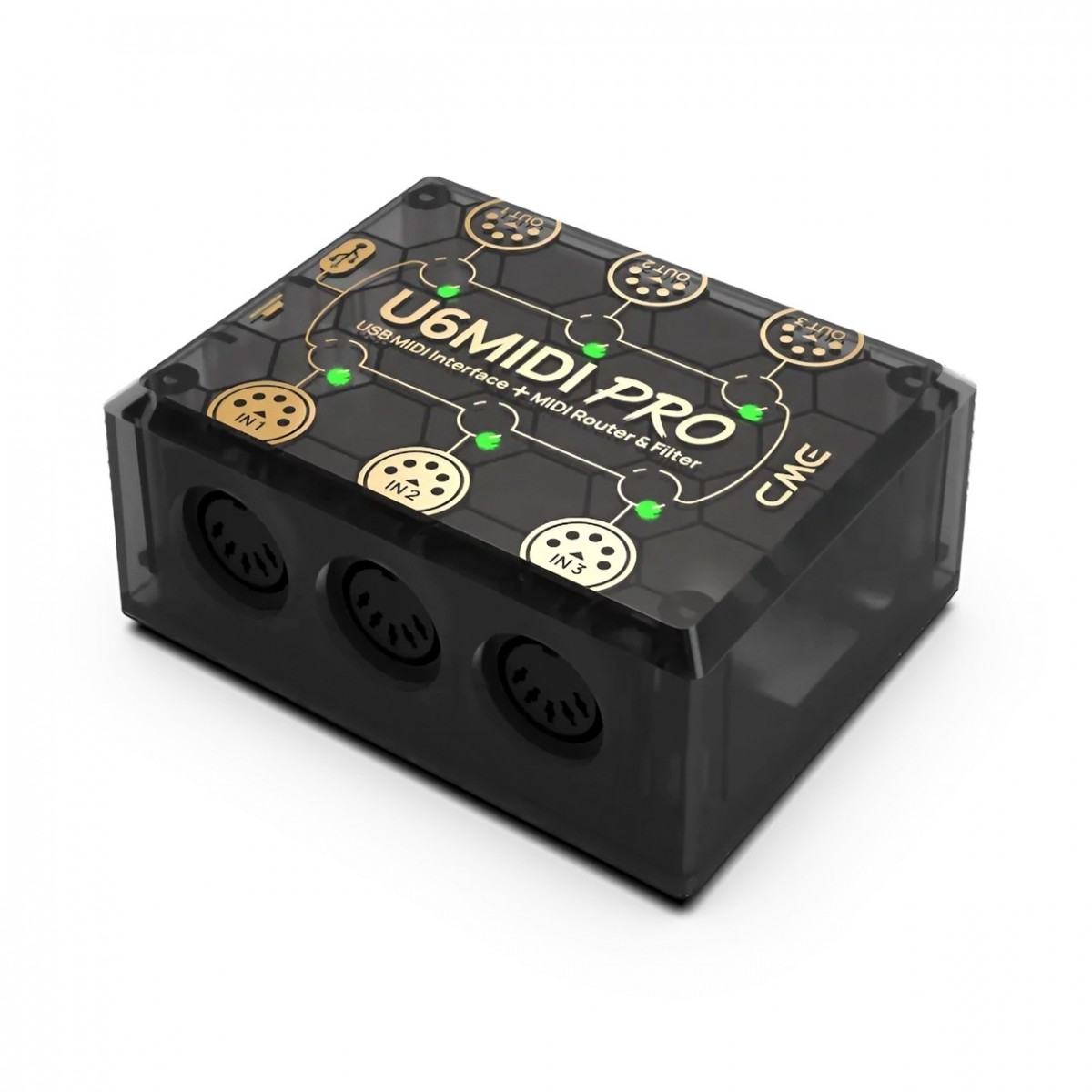 CME U6MIDI Pro, USB MIDI Interface with Filter