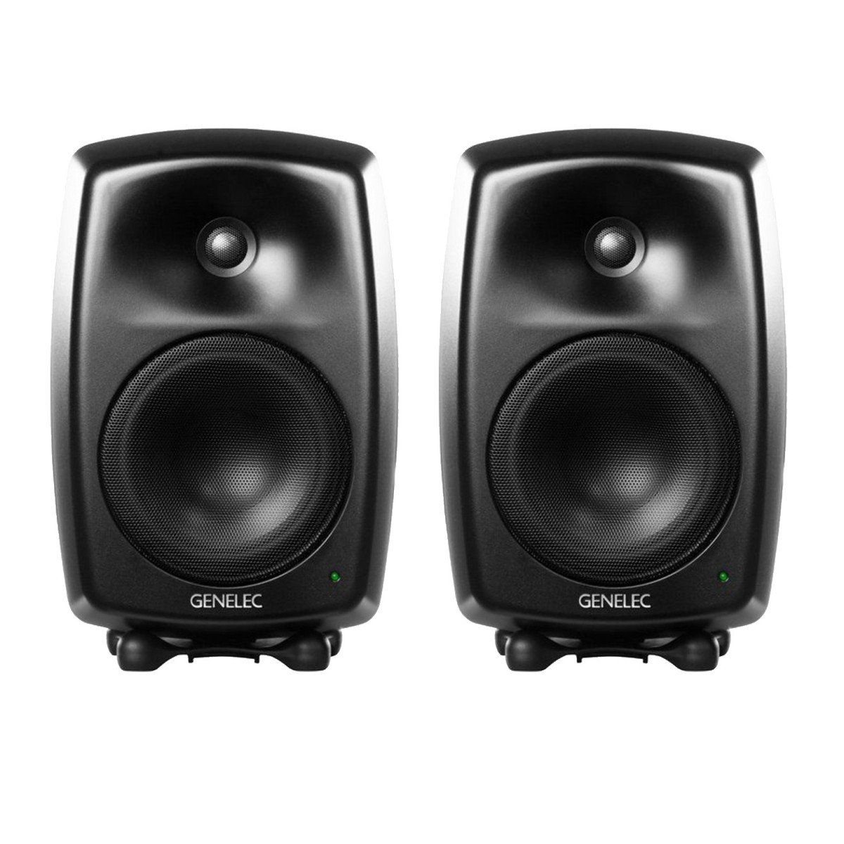 Genelec 8040B Professional Studio Monitors, Pair (Black)