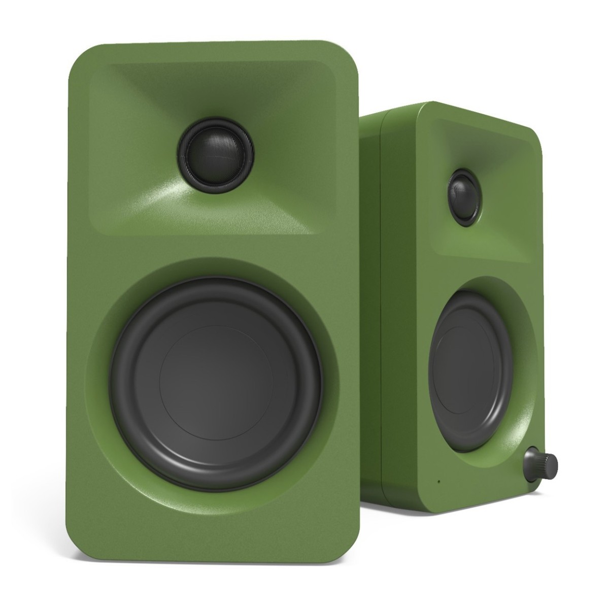 Kanto Ora Powered Reference Desktop Speakers with Bluetooth, Moss