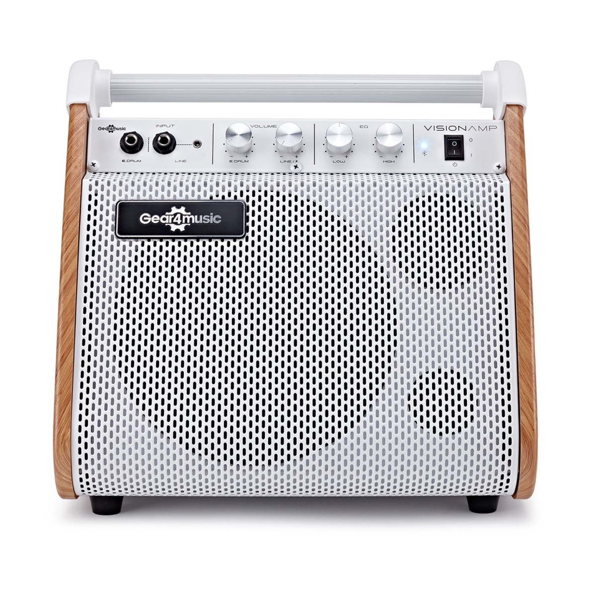 VISIONAMP Drum/Keyboard Amplifier, White