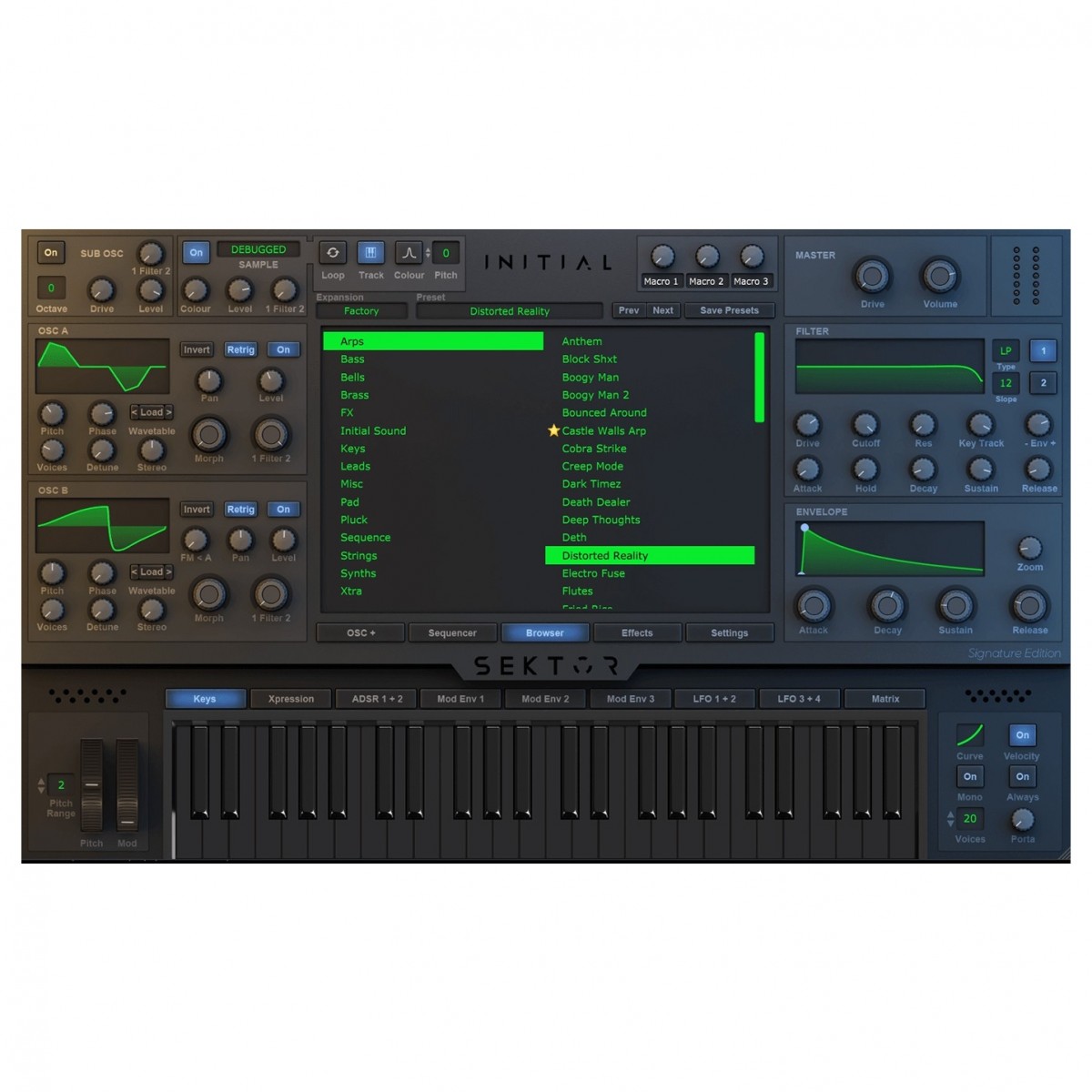 Initial Audio Sektor