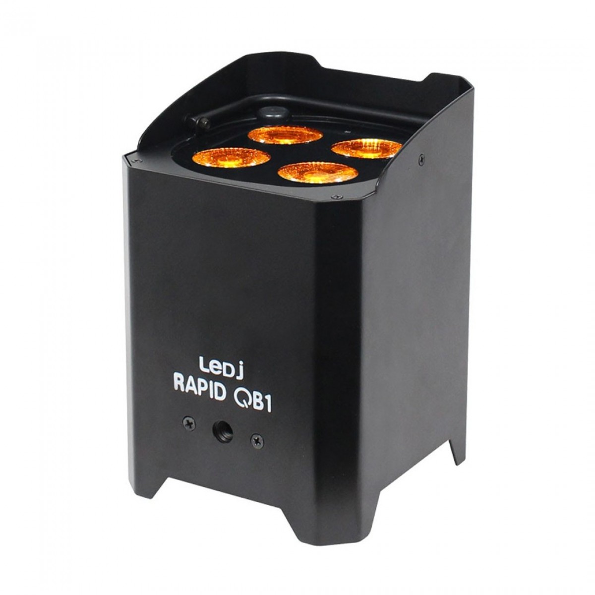 LEDJ Rapid QB1 RGBA Battery-Powered LED Uplighter, Black Housing - Nearly New