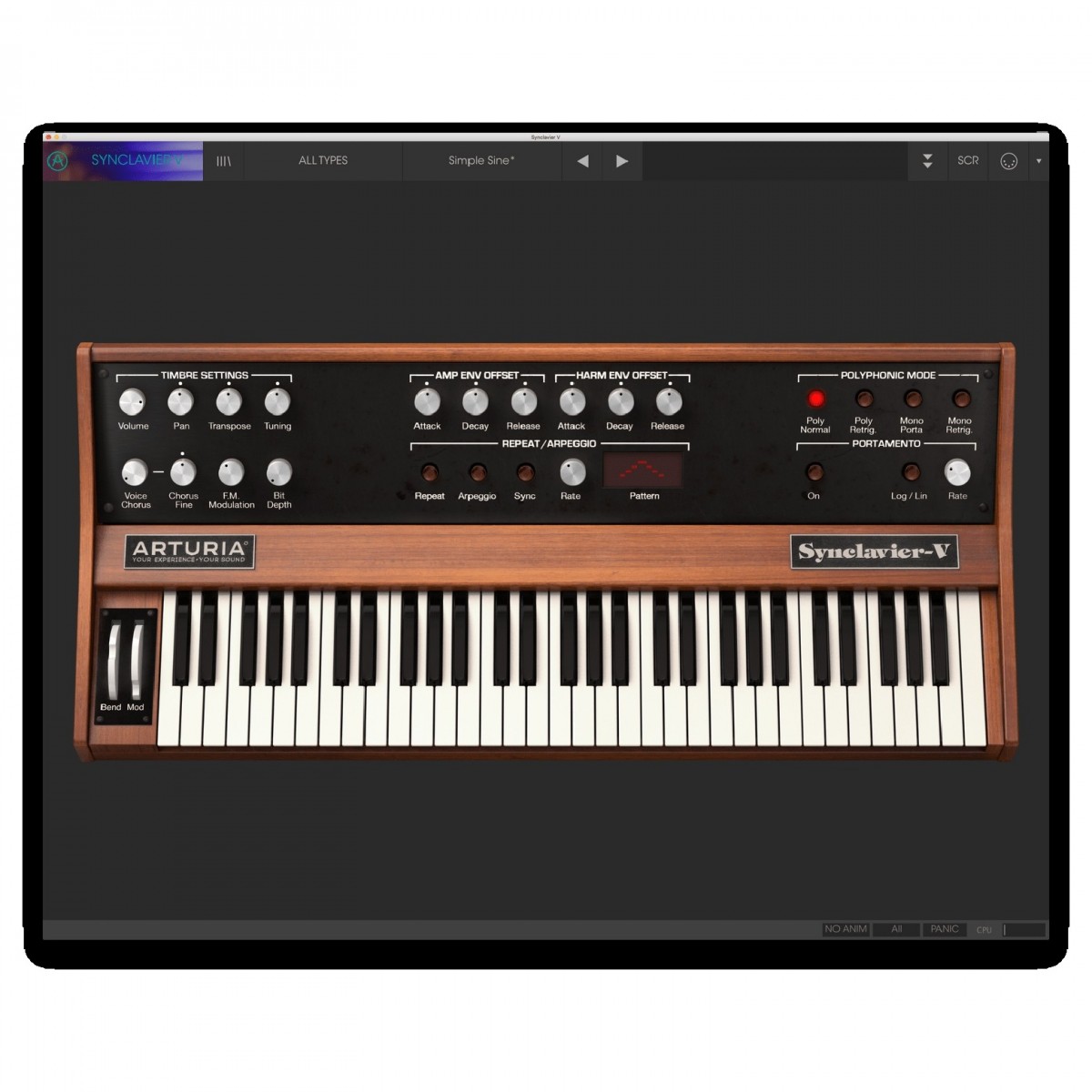 Arturia Synclavier V