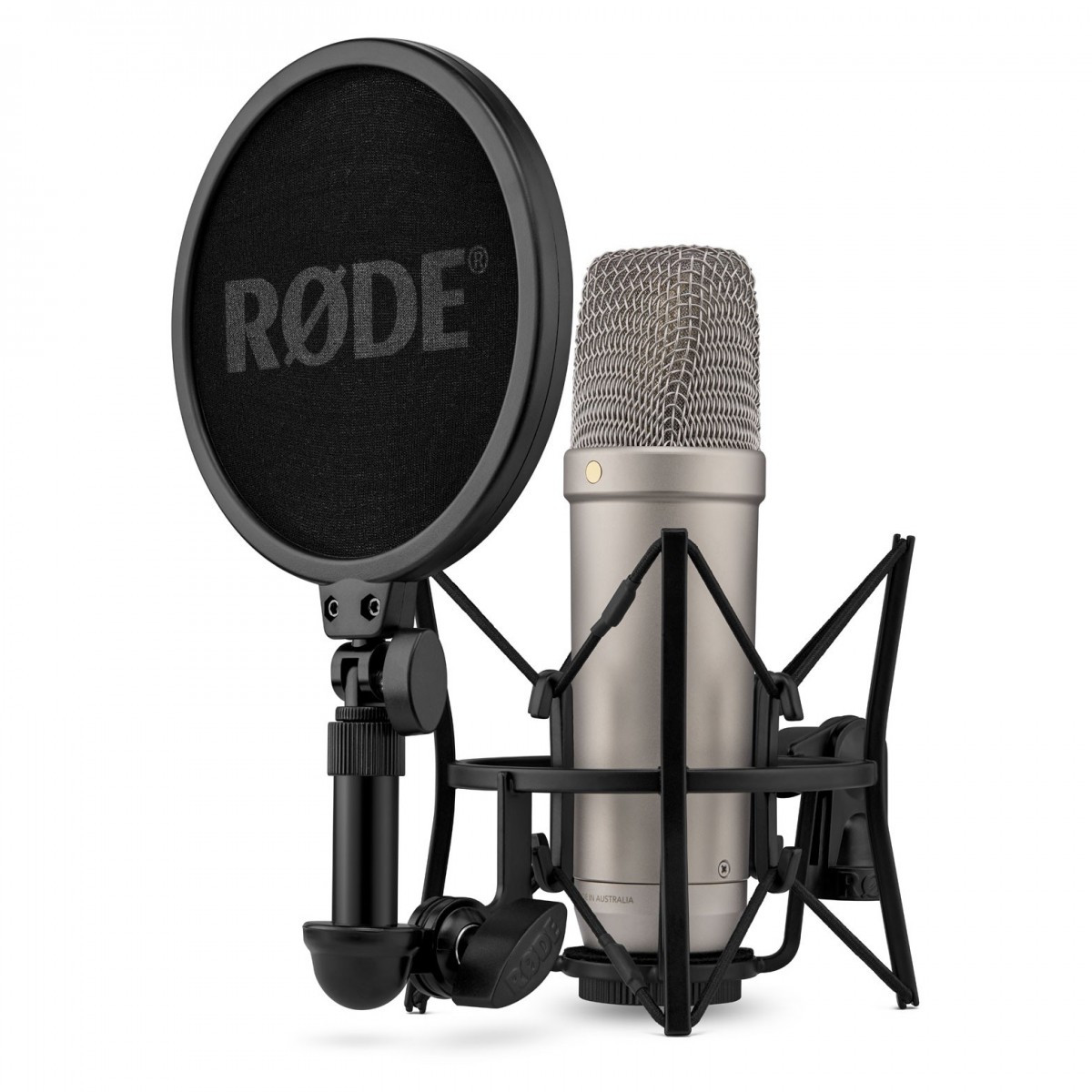 Rode NT1 5th Gen XLR and USB-C Studio Microphone, Silver - Nearly New