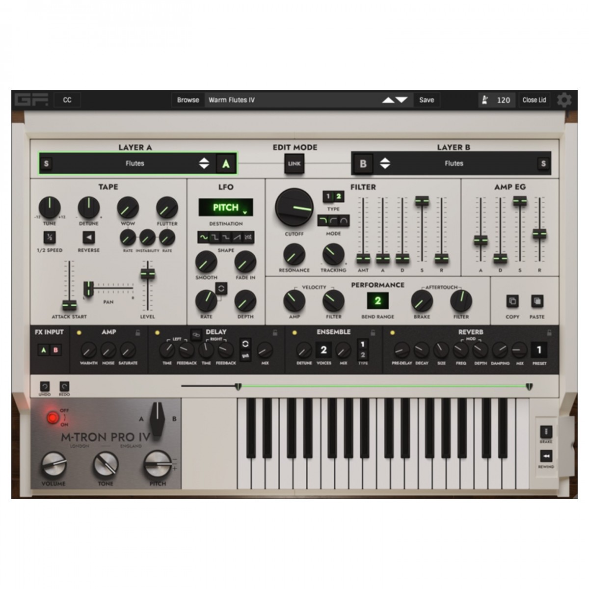 GForce M-Tron Pro IV