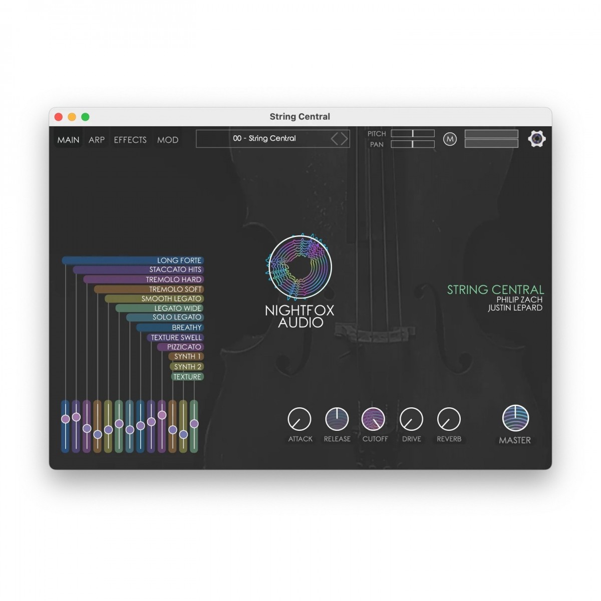 Nightfox Audio String Central