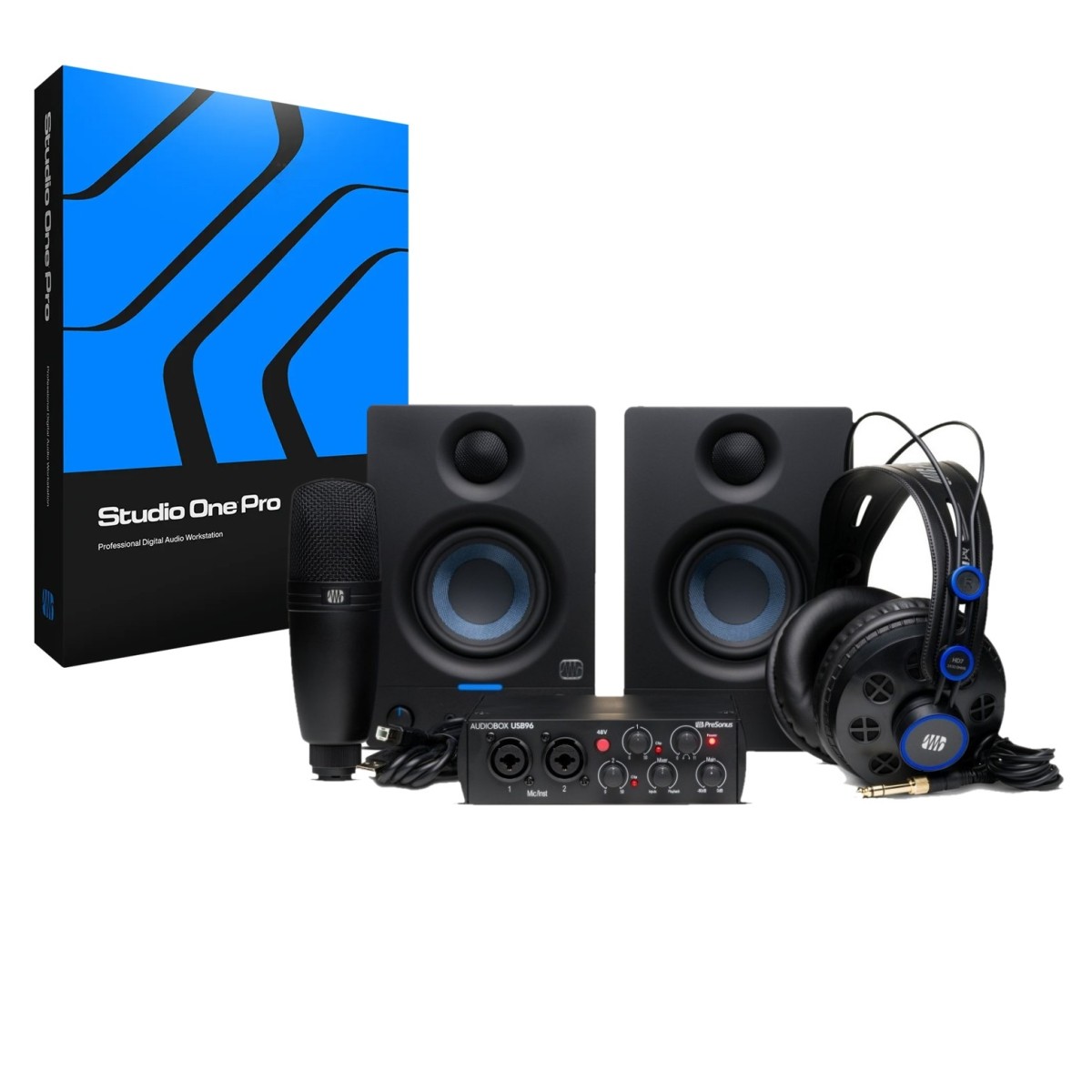 PreSonus AudioBox 96k Complete Bundle