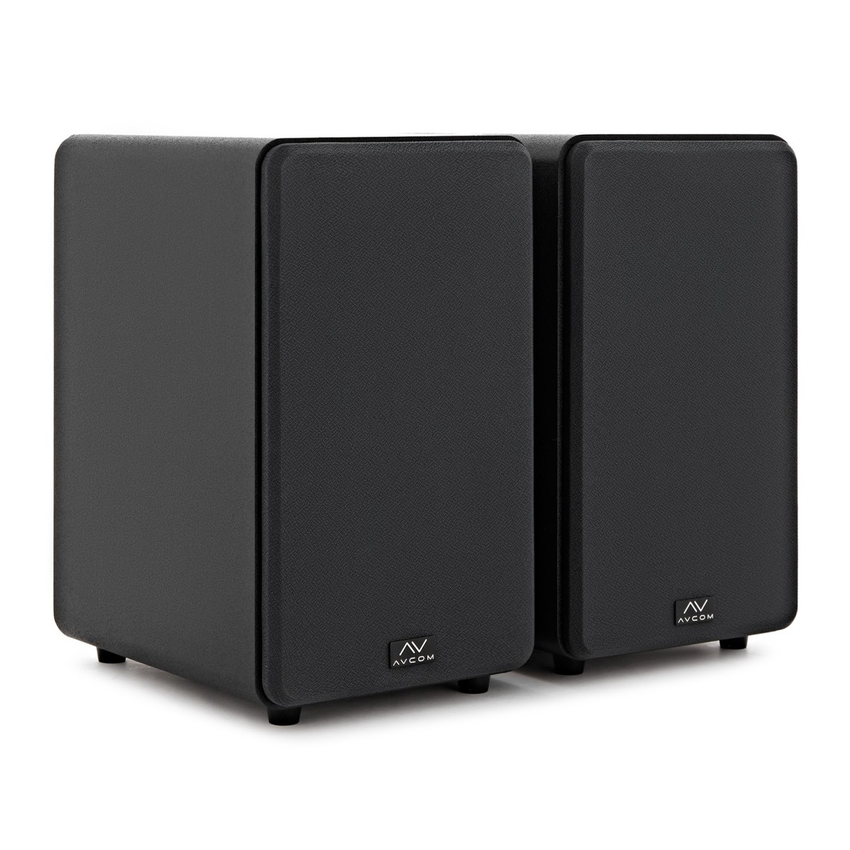 AVCOM Active Bookshelf Speaker Pair, Black