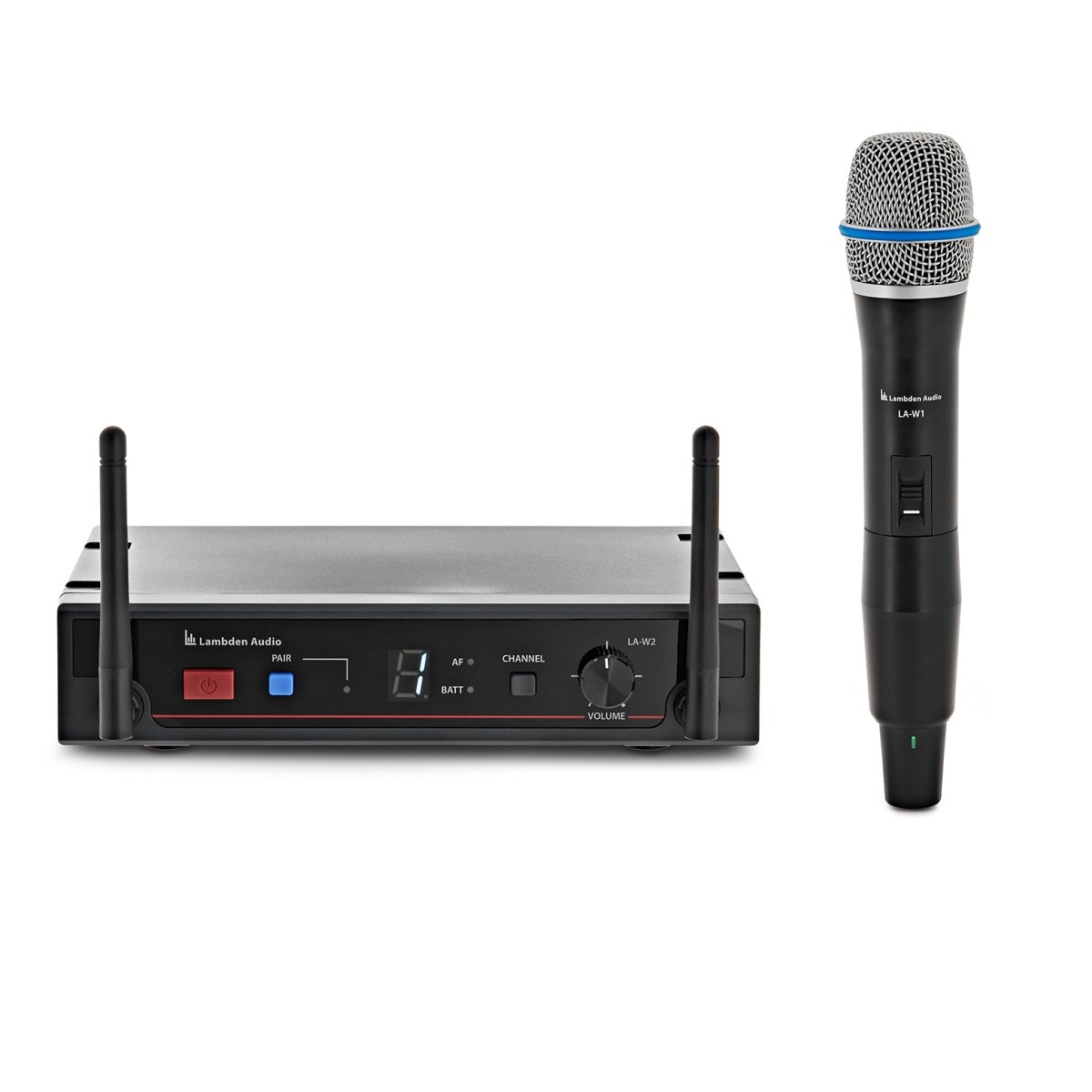 Lambden Audio LA-W2HH 2.4GHz Wireless Handheld Microphone System