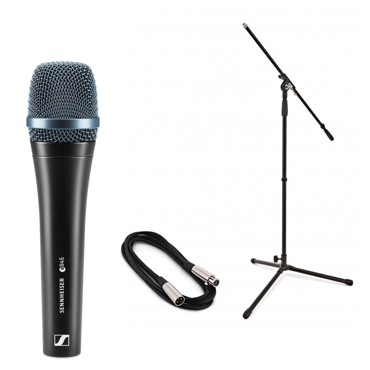 Sennheiser e945 Dynamic Vocal Microphone Bundle