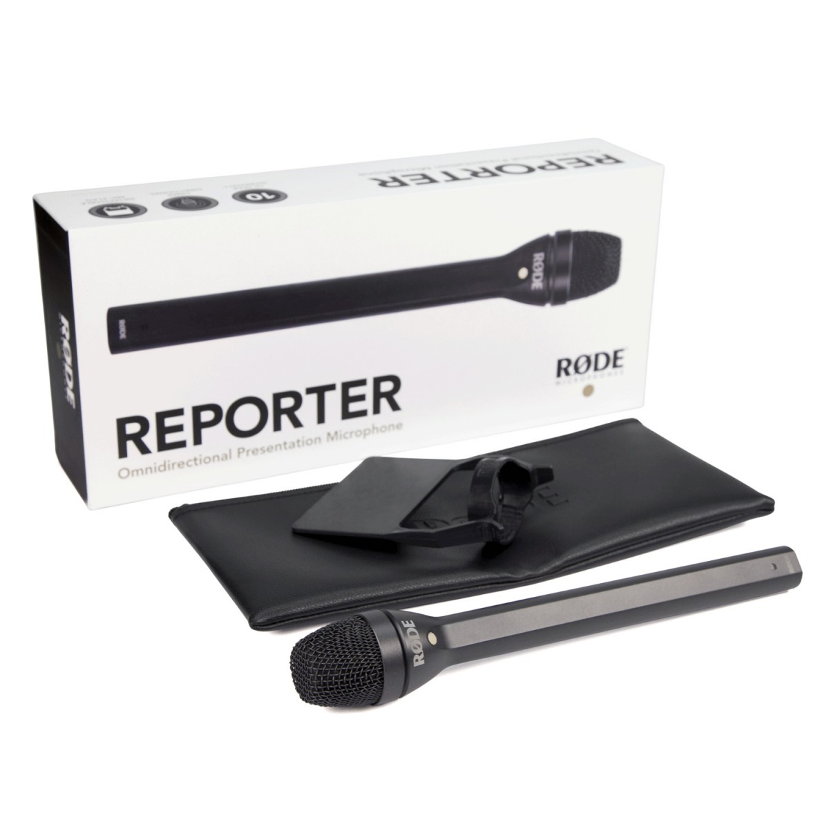 Rode Reporter Handheld Dynamic Omnidirectional Interview Mic - Nearly New