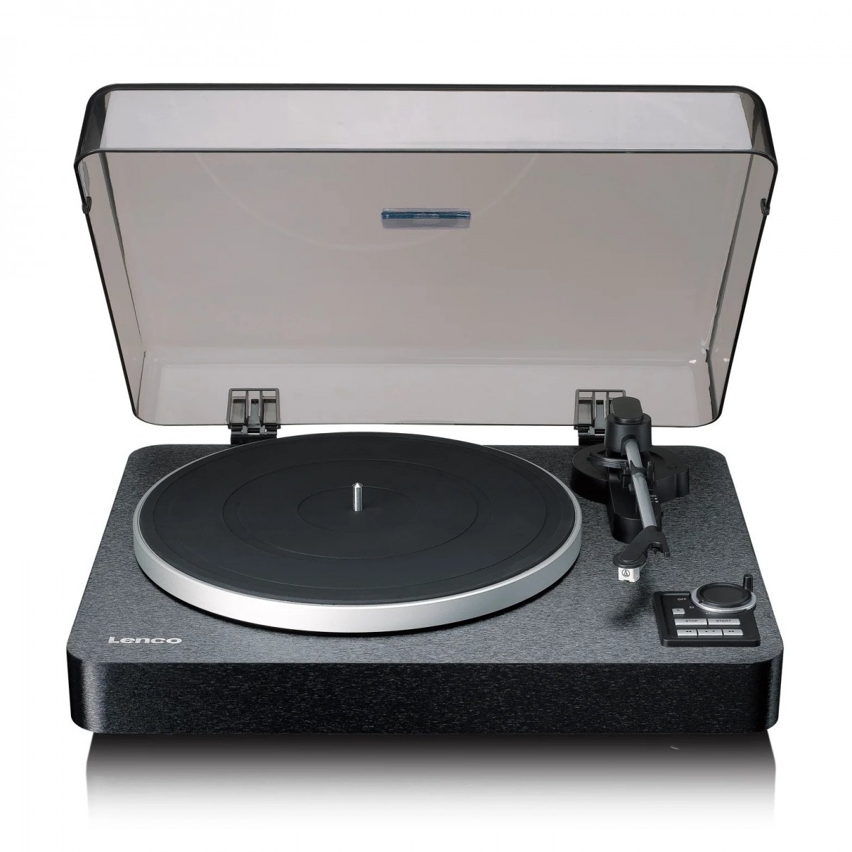 Lenco LBTA-165BK Fully Automatic Bluetooth Turntable, Black