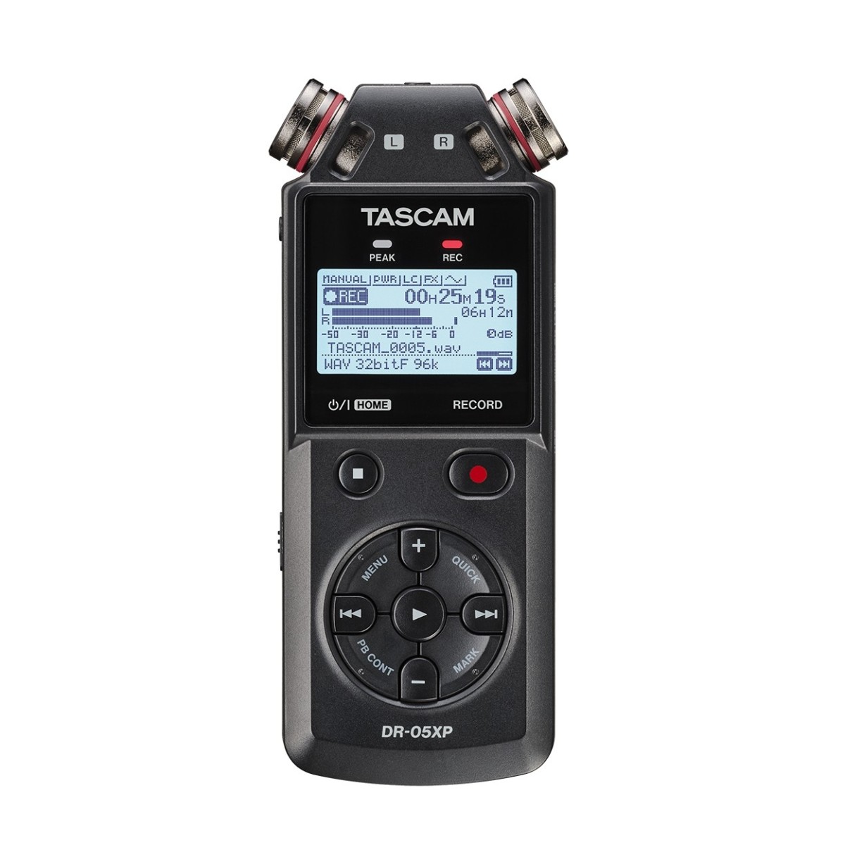 Tascam DR-05XP 32-Bit Float Portable Handheld Recorder With USB-C Audio Interface