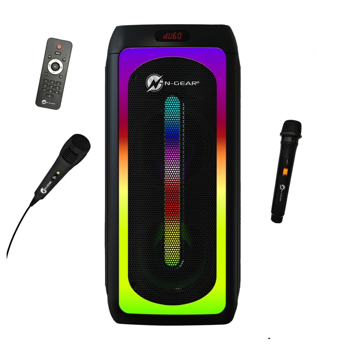 N-Gear Let's Go Party Juke 808 Portable Karaoke Speaker