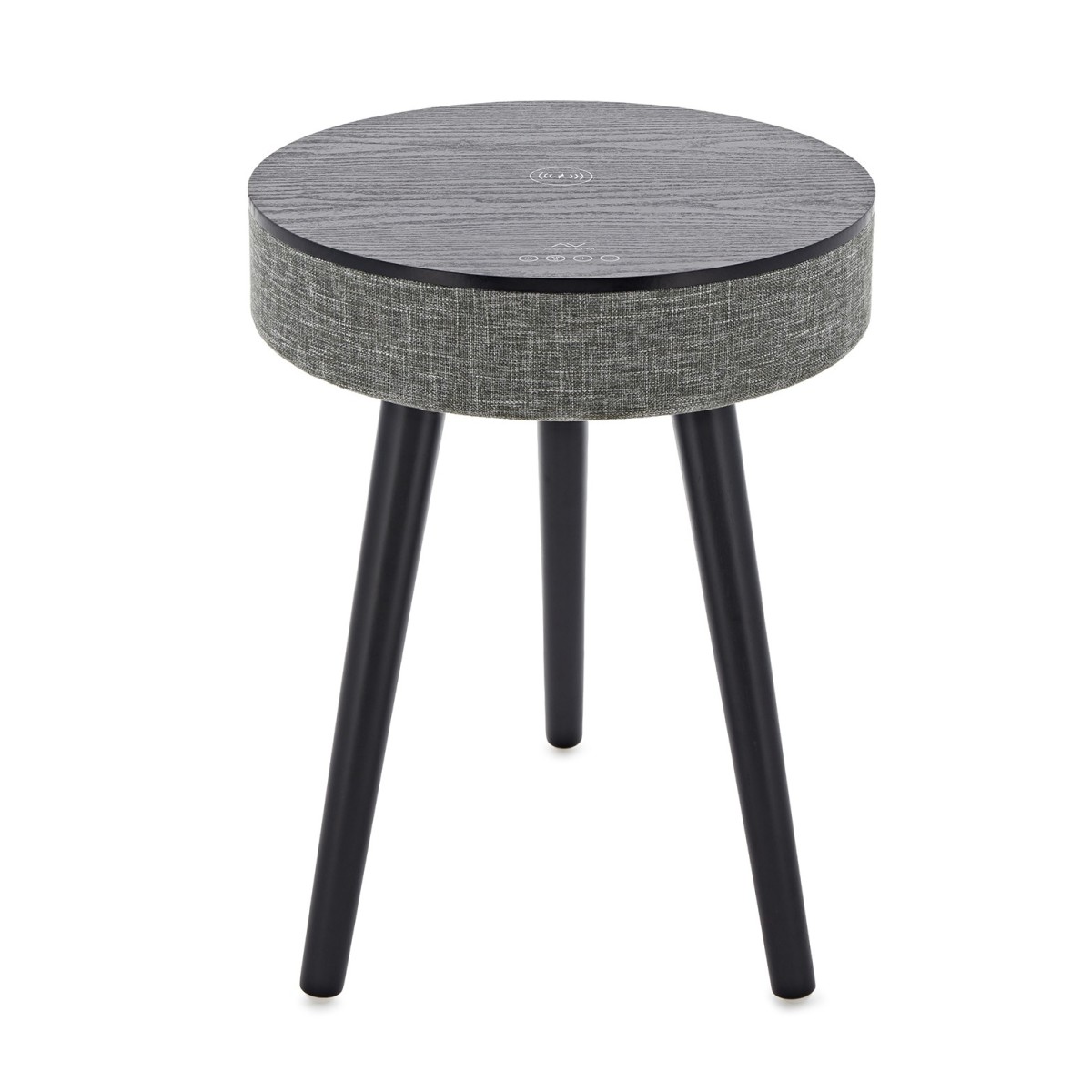 AVCOM Speaker Table with Bluetooth, Black
