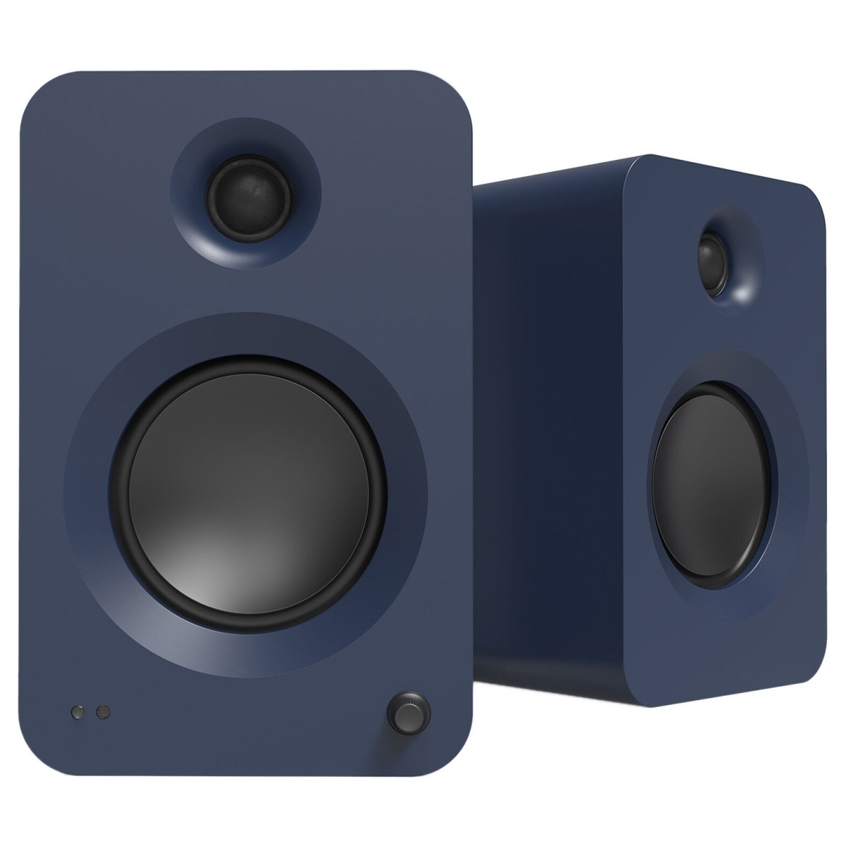 Kanto REN Powered Speakers with HDMI ARC, USB-C, and Bluetooth, Matte Blue